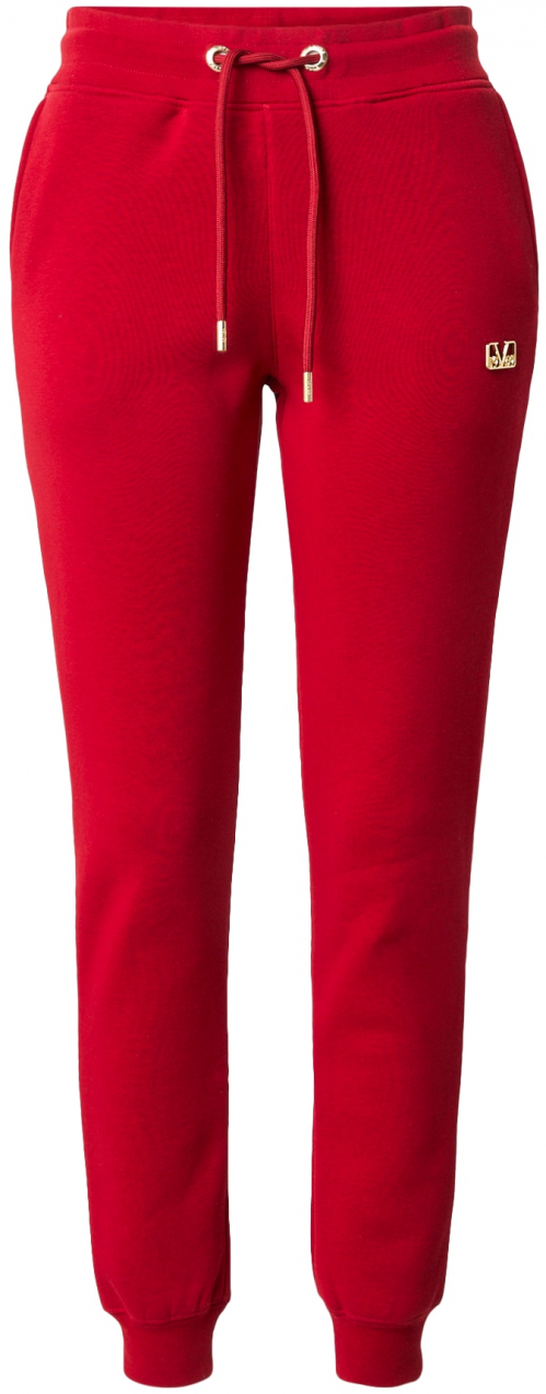 19V69 ITALIA Nohavice  červená