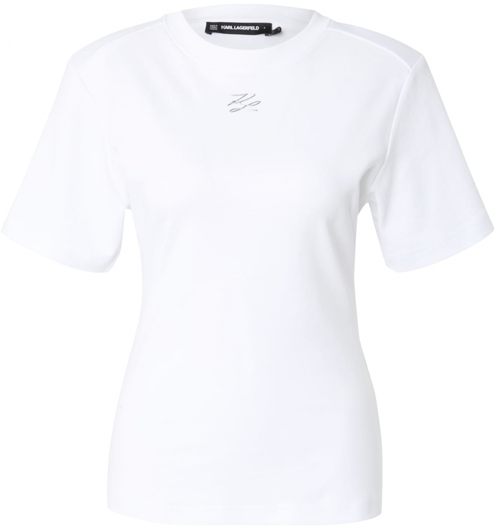 Karl Lagerfeld Tričko  biela