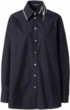 Karl Lagerfeld Blúzka  čierna / biela