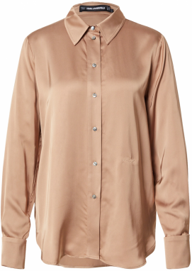 Karl Lagerfeld Blúzka  svetlohnedá