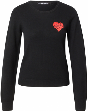 Karl Lagerfeld Sveter  červená / čierna