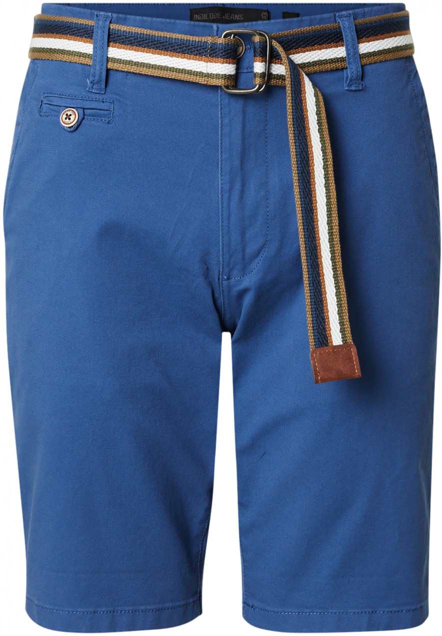 INDICODE Chino nohavice 'Royce'  modrá