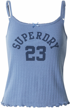 Superdry Top 'ATHLETIC'  modrá / námornícka modrá