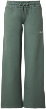 Superdry Nohavice 'Country Club'  kaki / biela