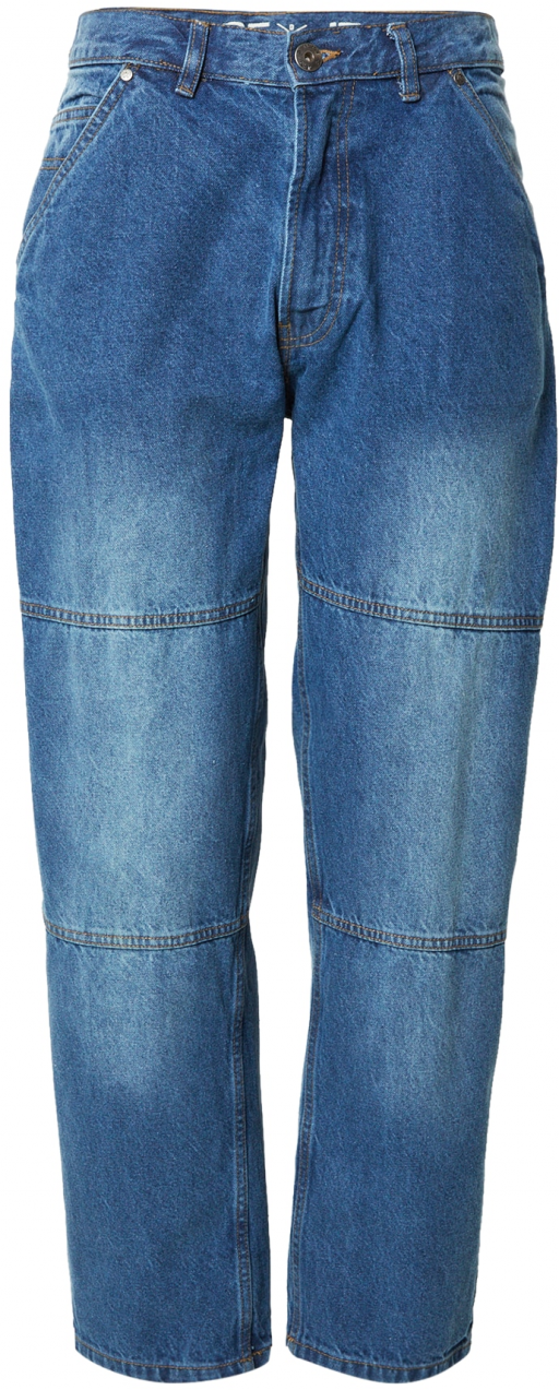 INDICODE Džínsy 'Zipp'  modrá denim