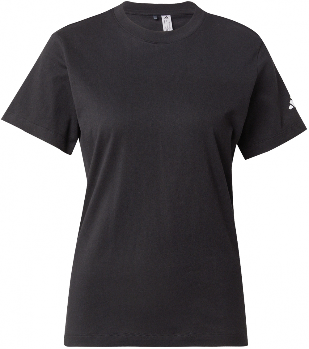 ADIDAS GOLF Funkčné tričko 'BLANK'  čierna / biela