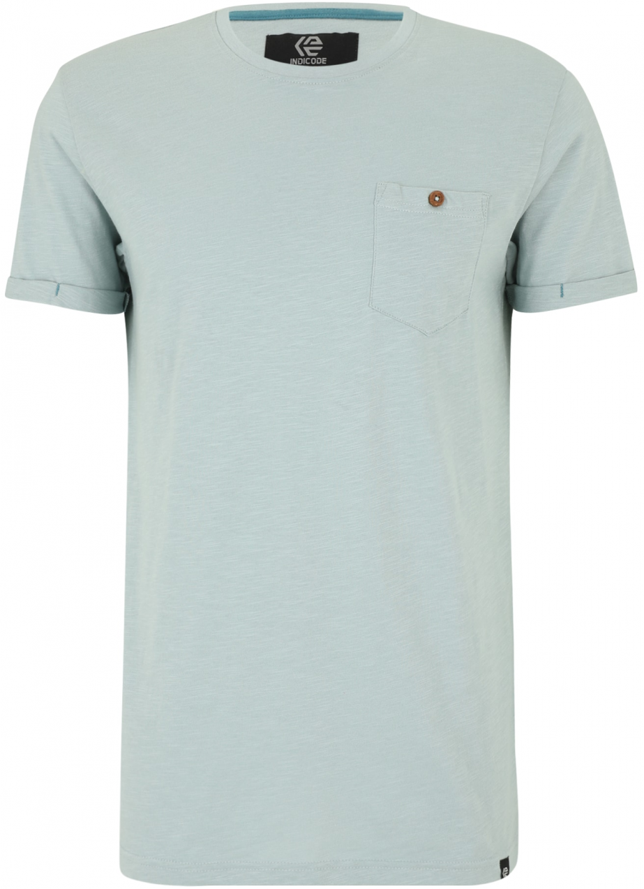 INDICODE Tričko 'Giuse'  pastelovo zelená