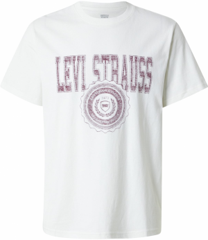 LEVI'S ® Tričko  bordová / biela