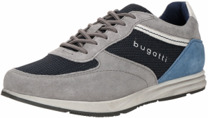 bugatti Nízke tenisky 'Marlo Revo'  modrosivá / sivá / čierna / biela