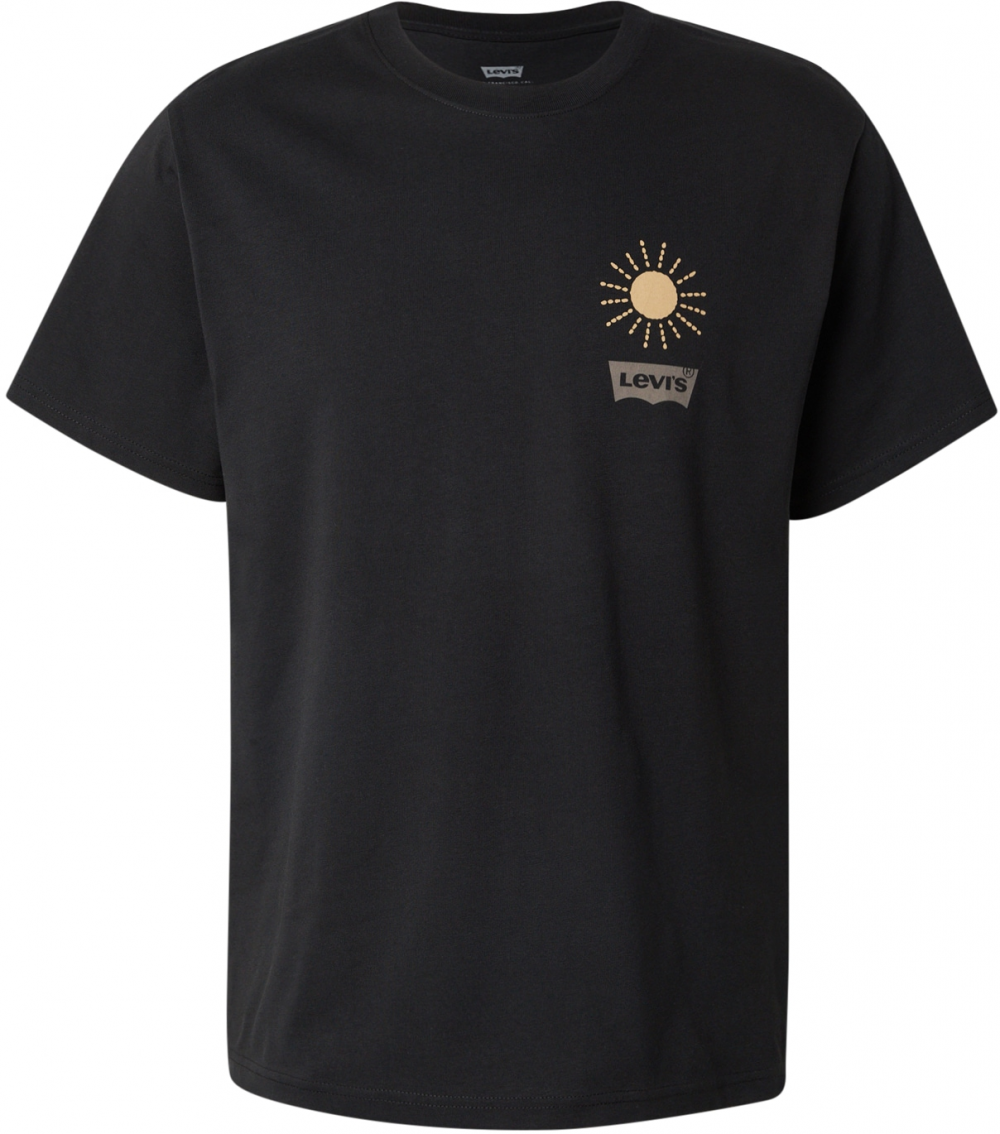 LEVI'S ® Tričko  piesková / čierna
