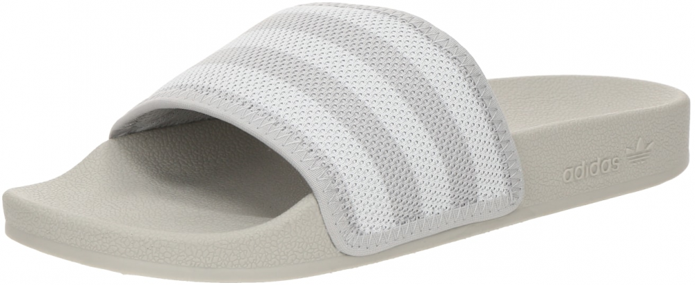 ADIDAS ORIGINALS Sandále 'Adilette'  kamenná / šedobiela