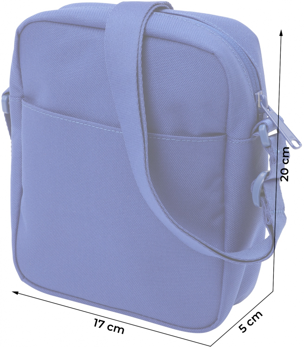 Herschel Taška cez rameno 'Heritage'  kráľovská modrá / koňaková / čierna / biela