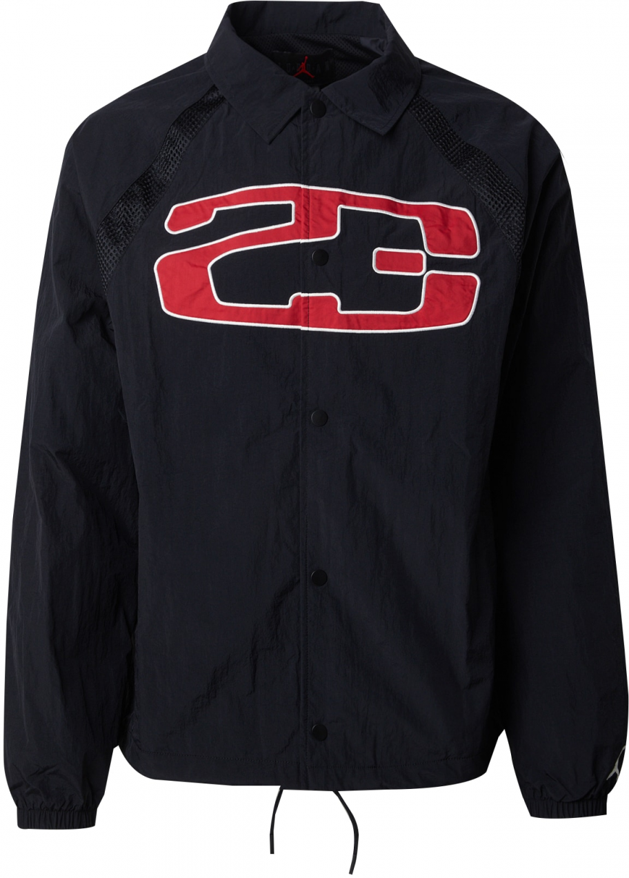 Jordan Prechodná bunda 'ESS'  červená / čierna / biela