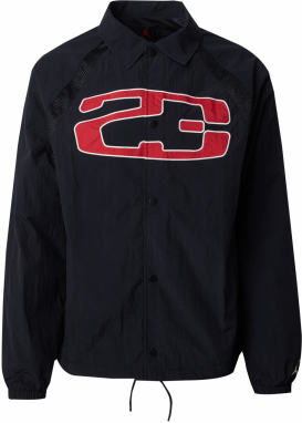 Jordan Prechodná bunda 'ESS'  červená / čierna / biela