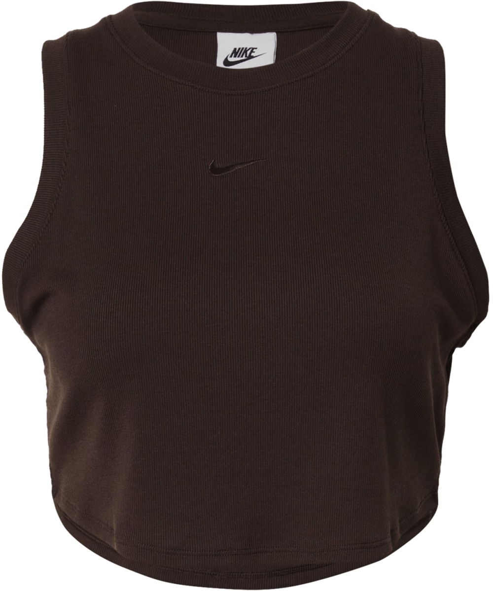 Nike Sportswear Top 'ESSNTL'  hnedá