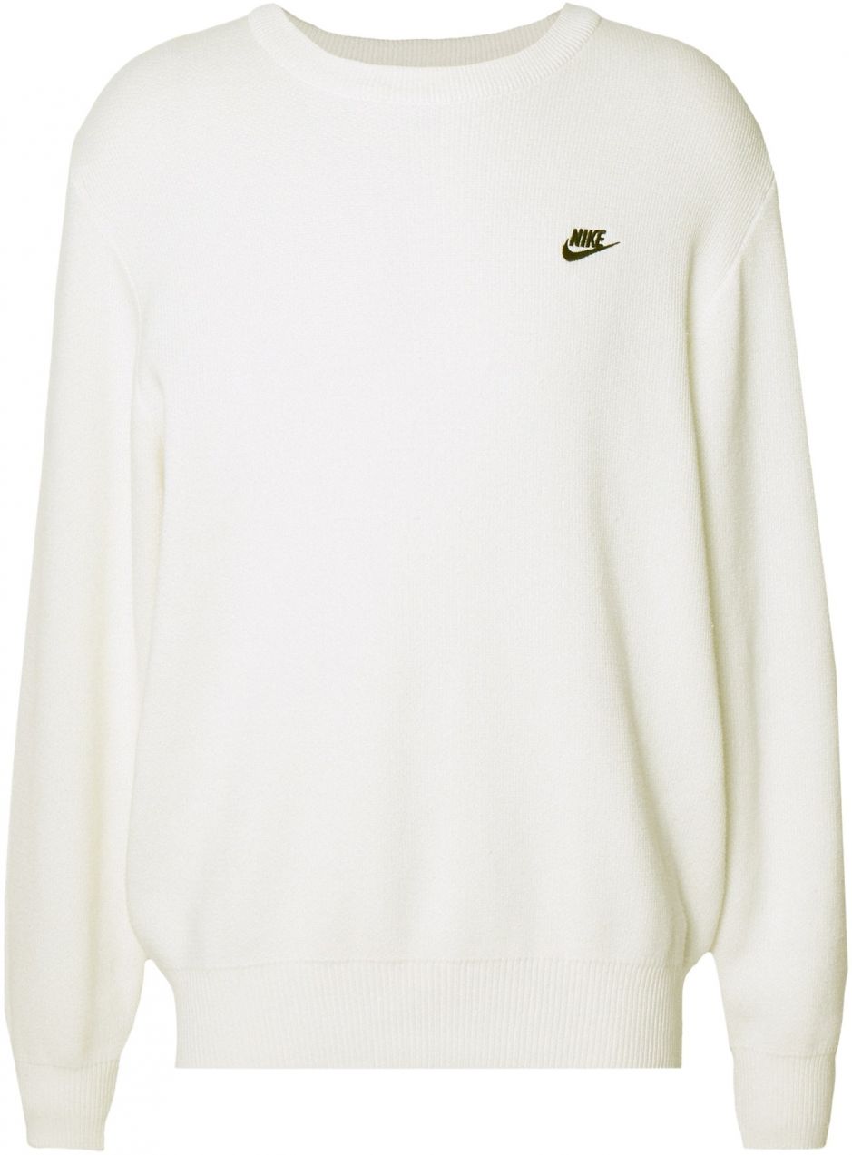 Nike Sportswear Sveter 'CLUB'  čierna / biela