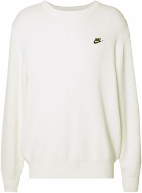 Nike Sportswear Sveter 'CLUB'  čierna / biela