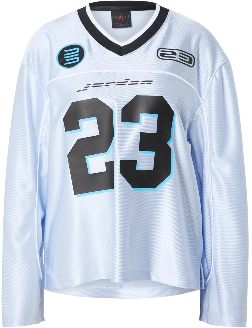 Jordan Tričko  svetlomodrá / petrolejová / čierna / biela