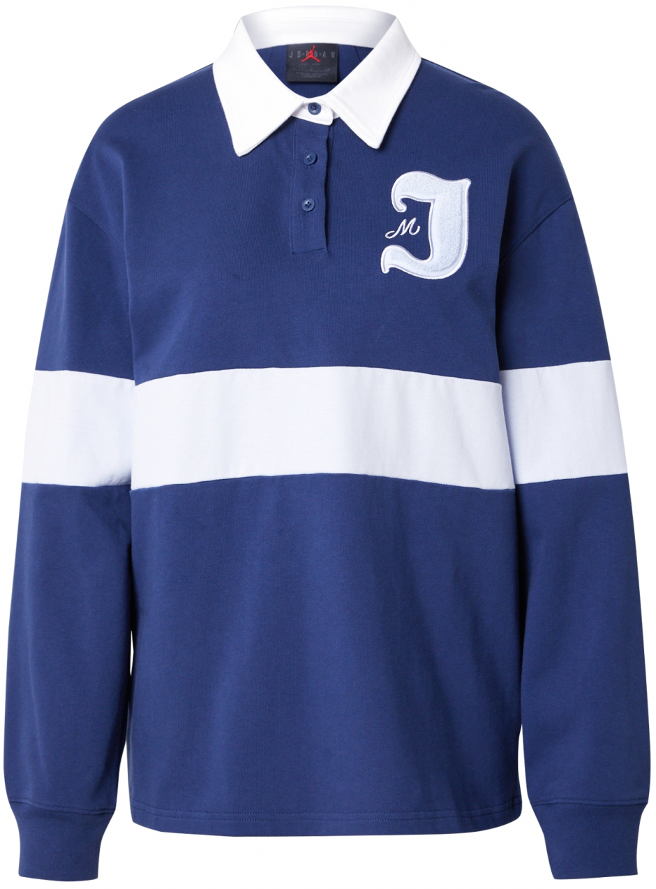 Jordan Tričko 'LIFE'  námornícka modrá / biela