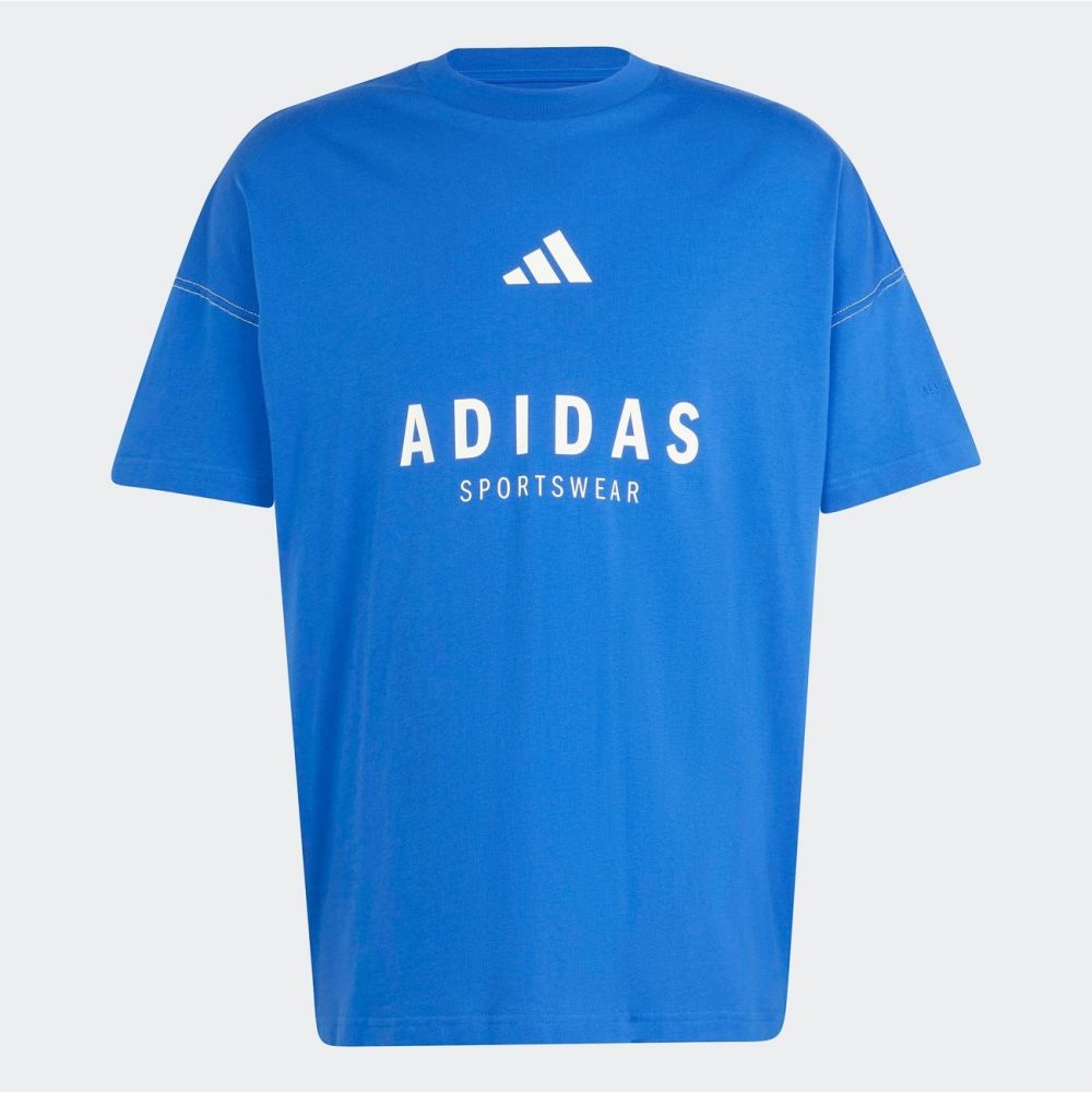 ADIDAS SPORTSWEAR Funkčné tričko  kráľovská modrá / biela