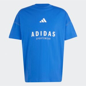 ADIDAS SPORTSWEAR Funkčné tričko  kráľovská modrá / biela