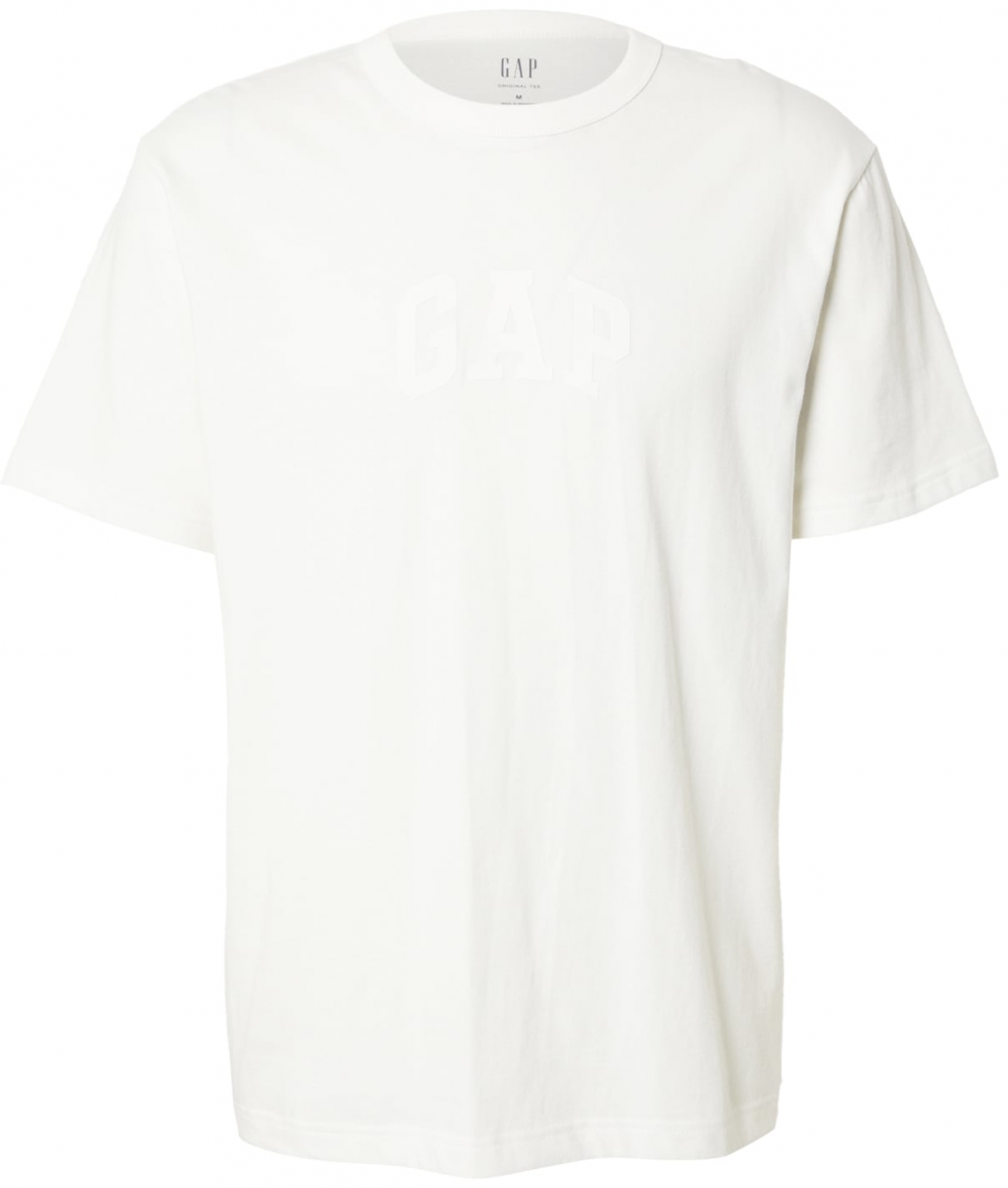 GAP Tričko  šedobiela