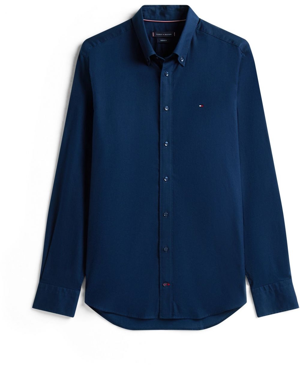 TOMMY HILFIGER Košeľa  námornícka modrá
