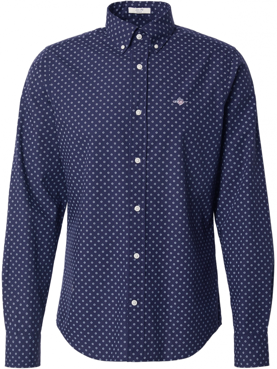 GANT Košeľa  námornícka modrá / biela