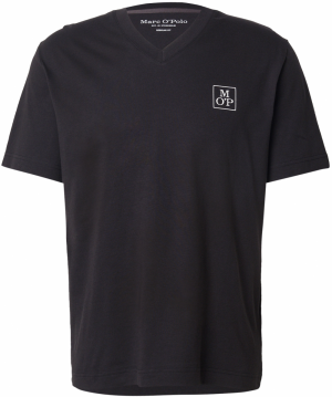 Marc O'Polo Tričko  čierna / šedobiela