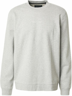 Marc O'Polo Mikina  sivá melírovaná / biela