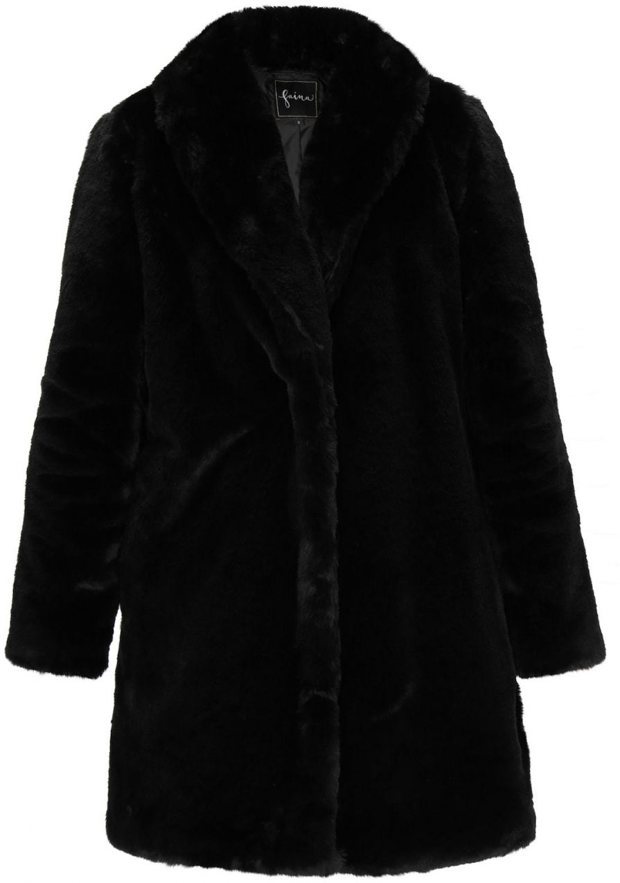 faina Zimný kabát 'Fashion Look'  čierna