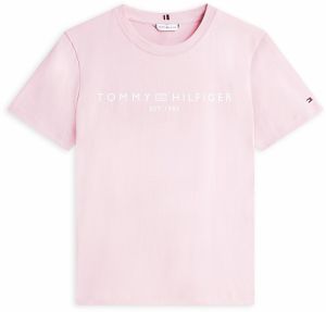 TOMMY HILFIGER Tričko  námornícka modrá / ružová / červená / biela