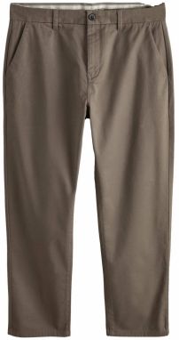 Next Chino nohavice  hnedá melírovaná