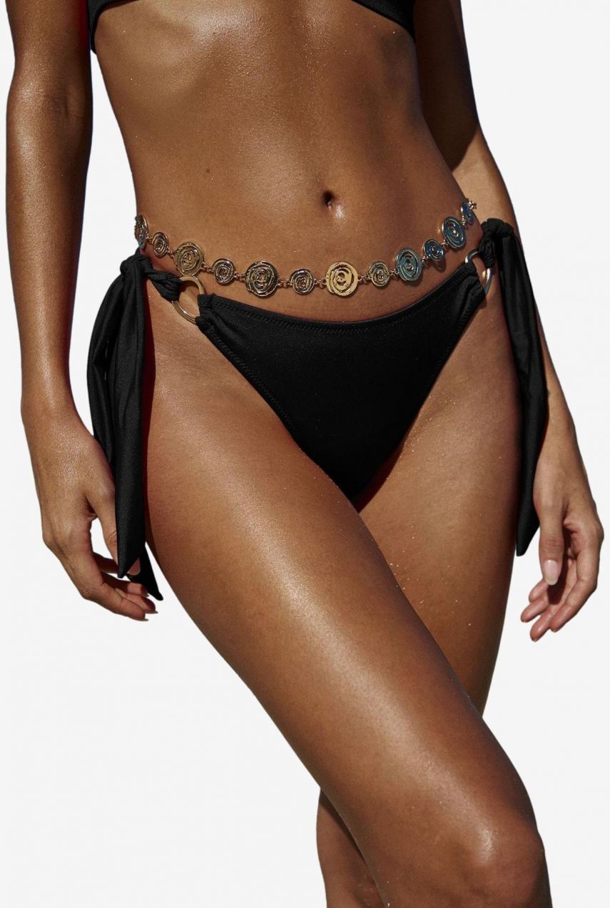 Lipsy Bikinové nohavičky  čierna