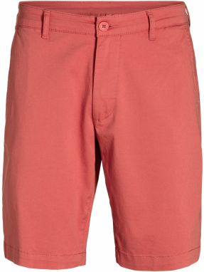 H.I.S Chino nohavice  koralová