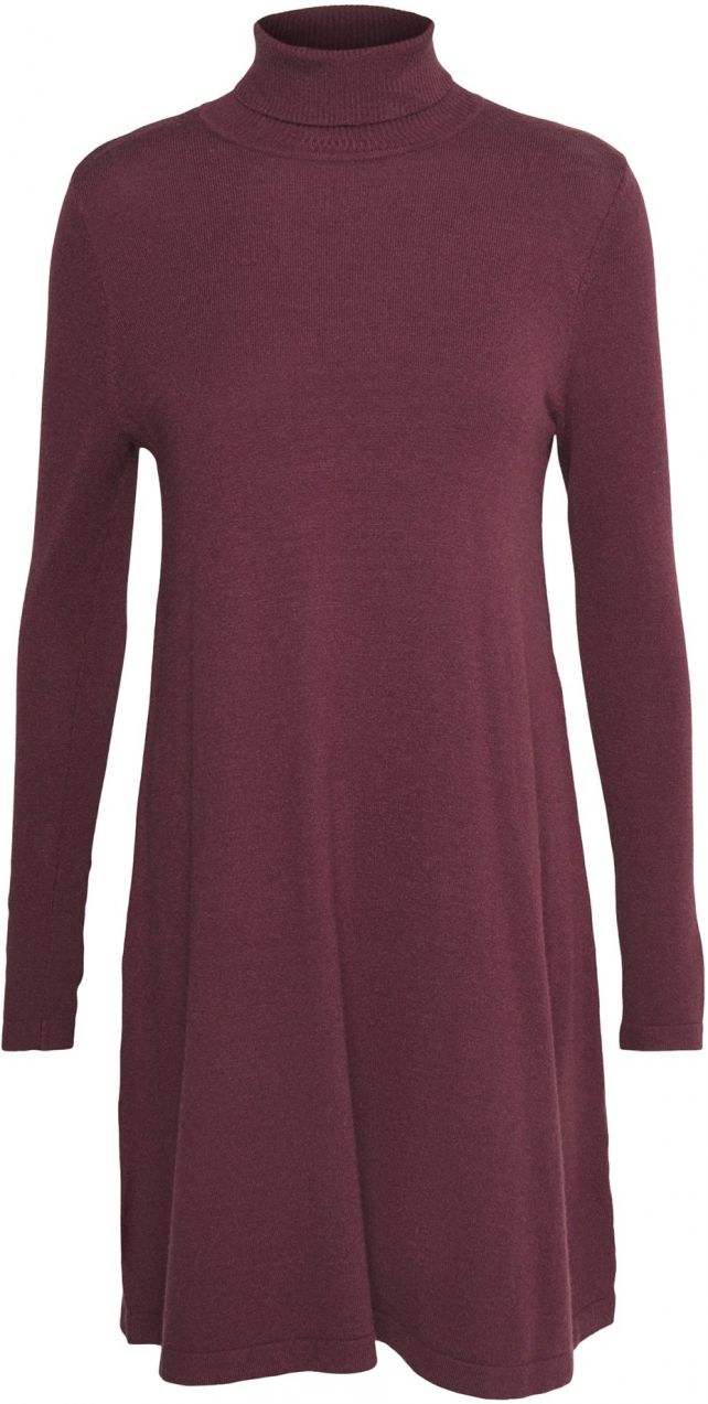 VERO MODA Pletené šaty 'VMHappiness'  tmavofialová