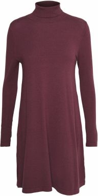 VERO MODA Pletené šaty 'VMHappiness'  tmavofialová