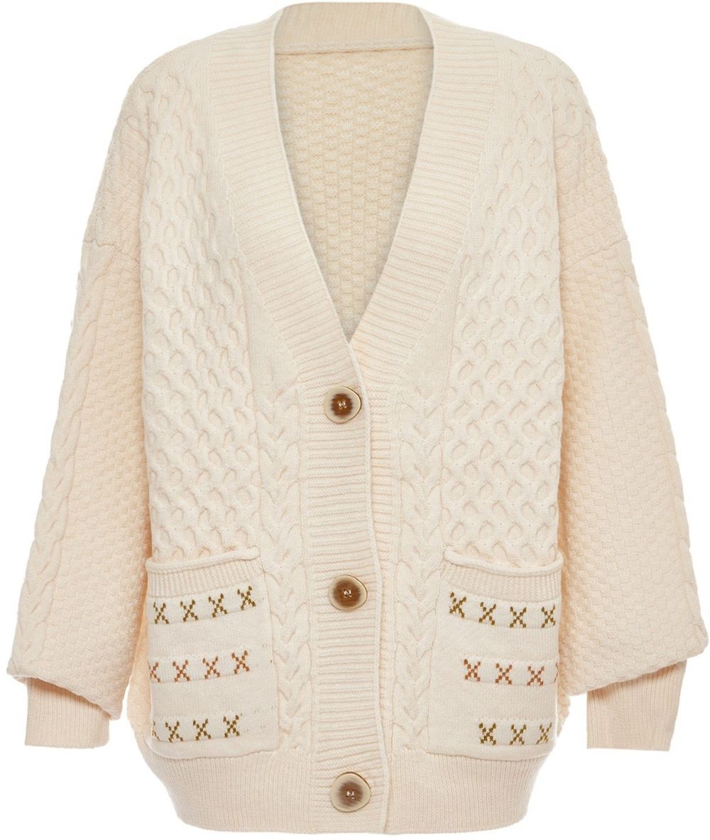 caneva Kardigán  nebielená / hnedá