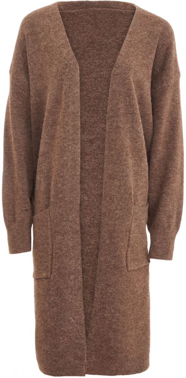 aleva Kardigán  tmavohnedá