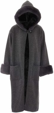 FRAULLY Pelerína  tmavosivá