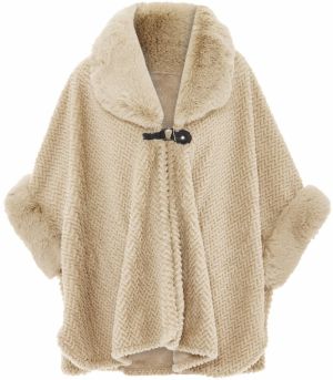 FRAULLY Pelerína  béžová