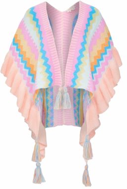 Gaya Pelerína  azúrová / oranžová / ružová / biela