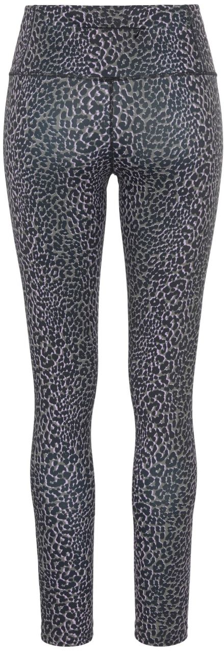 LASCANA ACTIVE Športové nohavice  sivá / čierna / biela