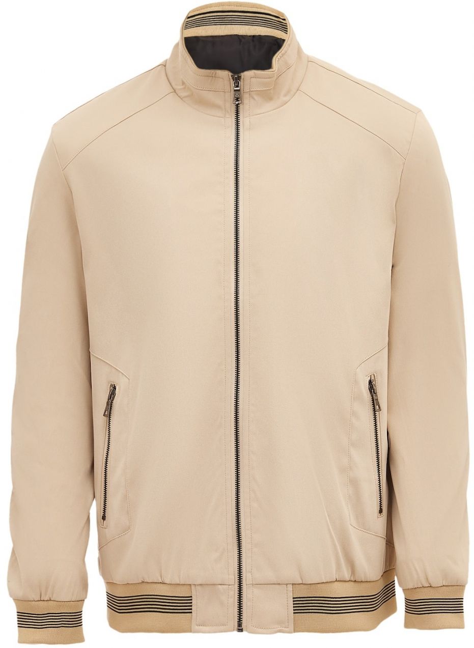 NOWLES Prechodná bunda  béžová / čierna