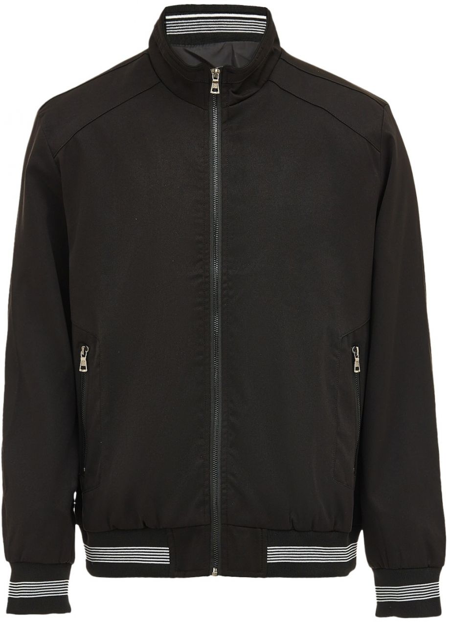 palpito Prechodná bunda  čierna / biela