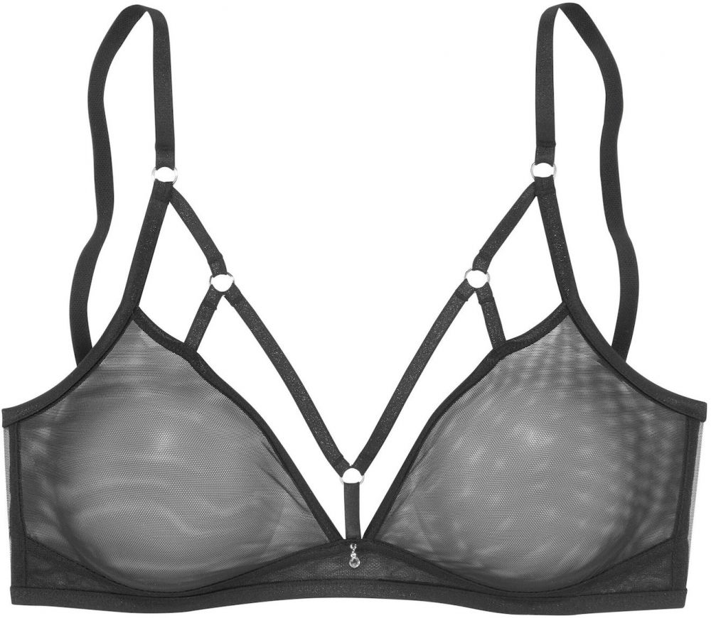 LASCANA Podprsenka  čierna