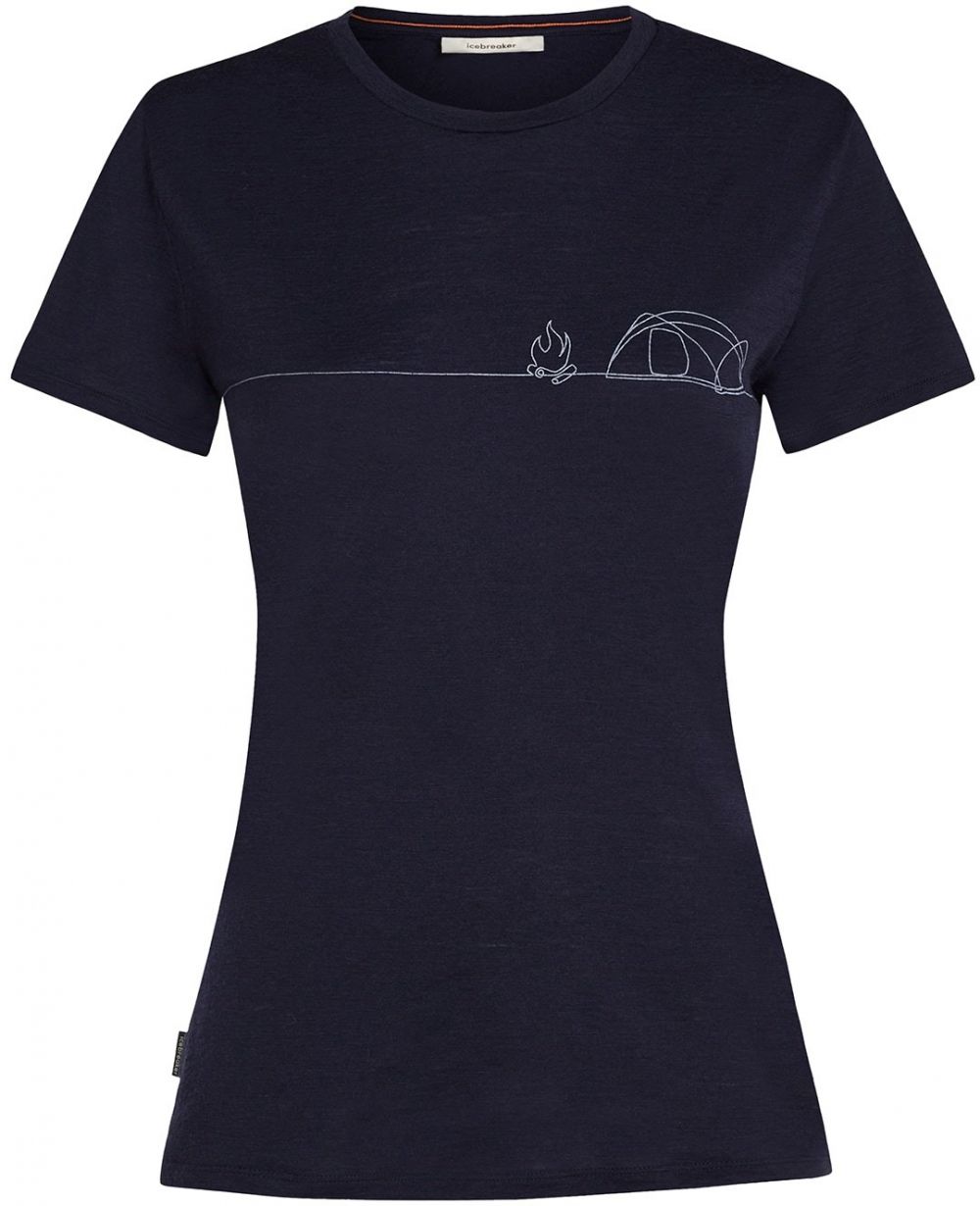 ICEBREAKER Funkčné tričko  tmavomodrá