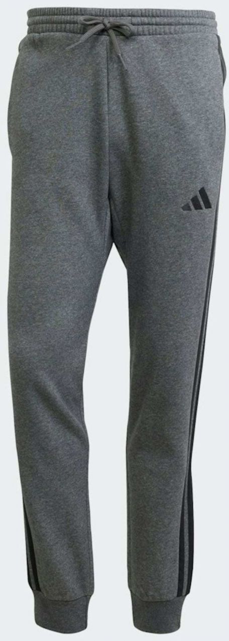 ADIDAS SPORTSWEAR Športové nohavice 'Essentials'  tmavosivá / čierna