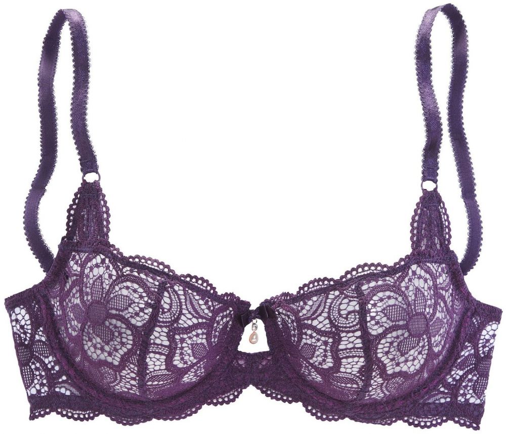 LASCANA Podprsenka  slivková