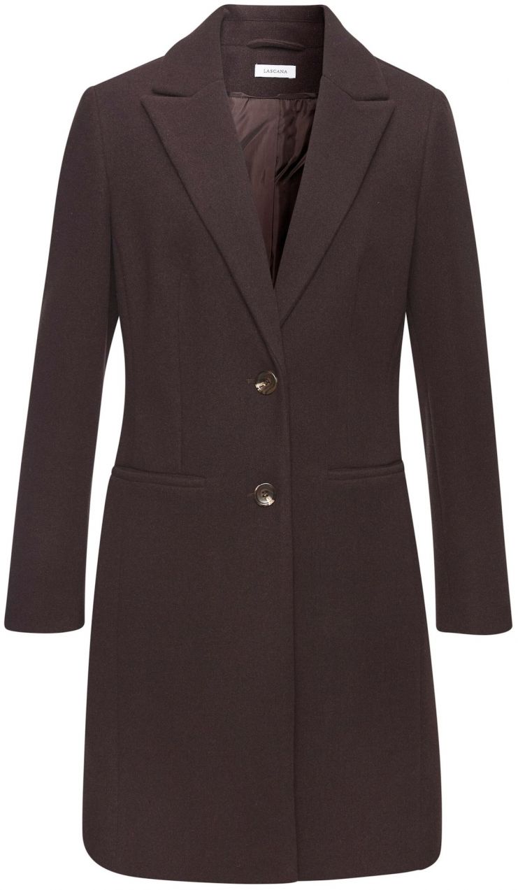 LASCANA Prechodný kabát  hnedá